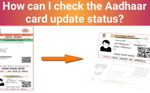 Aadhaar Card Update Status Online
