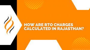 How are RTO charges calculated in Rajasthan?