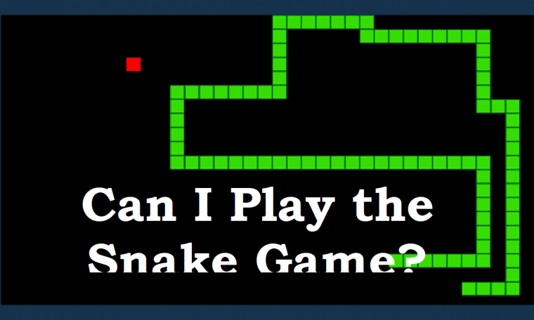 Can I play the snake game?