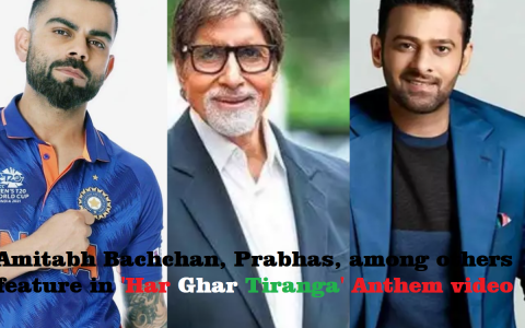 Amitabh Bachchan, Prabhas, among others feature in 'Har Ghar Tiranga' anthem video
