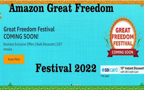 Great Freedom Festival Sale 2022
