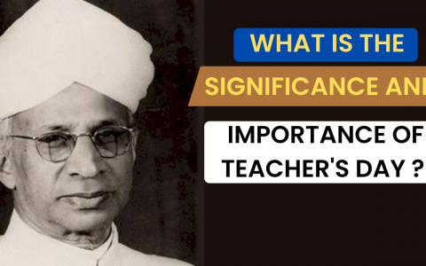 What is the Significance and Importance of Teacher's Day ?