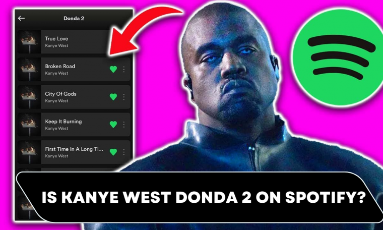 Is Kanye West Donda 2 on Spotify?