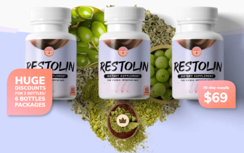 Restolin: The All-Natural Hair Growth Supplement