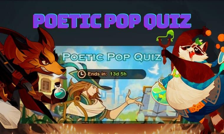 Poetic Pop Quiz Day 6!