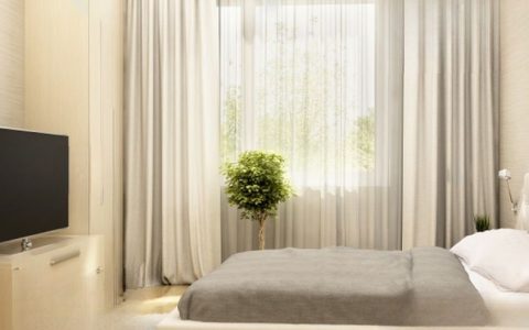Bedroom curtains