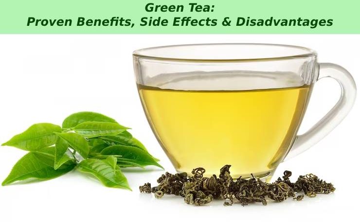 Green Tea: Proven Health Benefits & Disadvantages