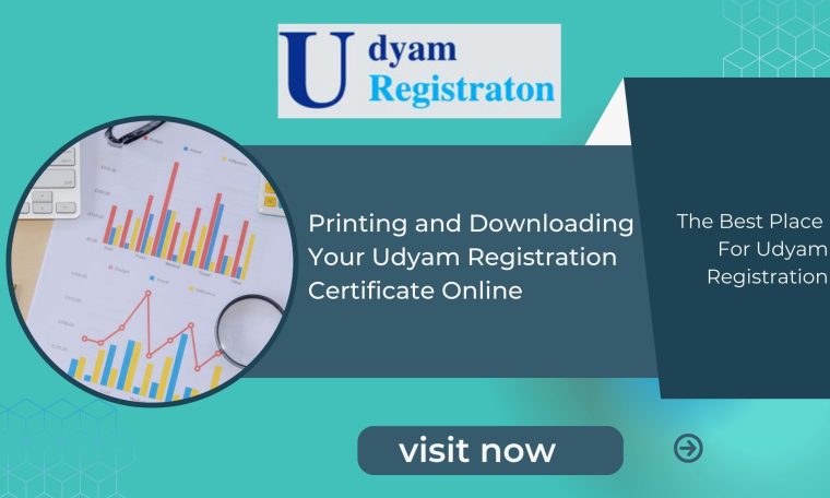 Printing and Downloading Your Udyam Registration Certificate Online