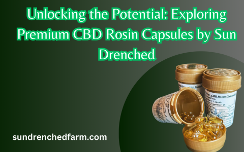 Premium CBD Rosin Capsules