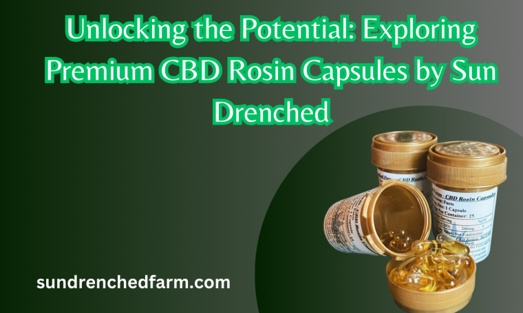 Premium CBD Rosin Capsules