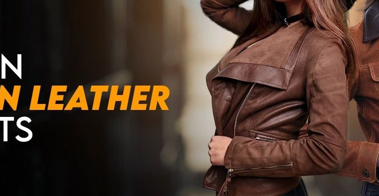 Women Brown Leather Jackets image by Jacketars