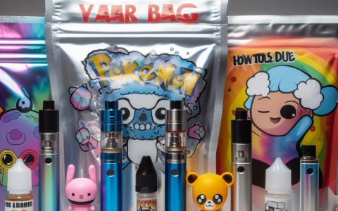 vape pens mylar bags child-resistant