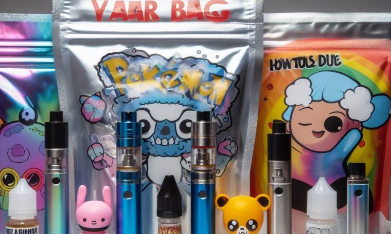 vape pens mylar bags child-resistant