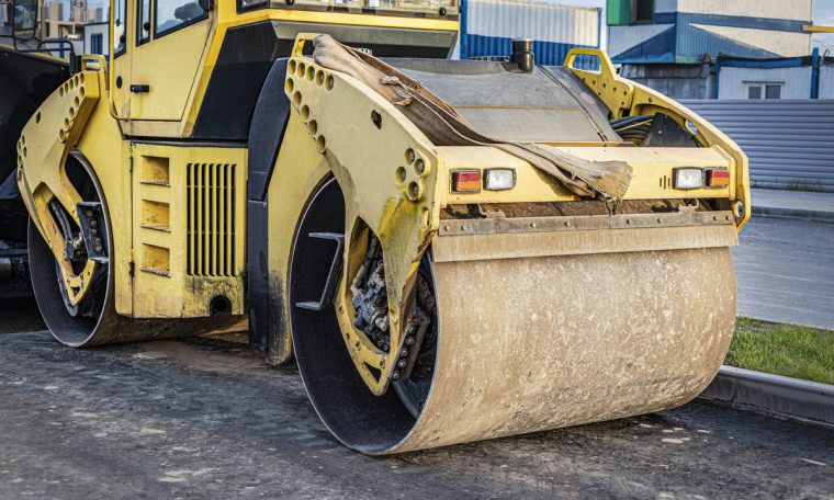 road roller in the Philippines