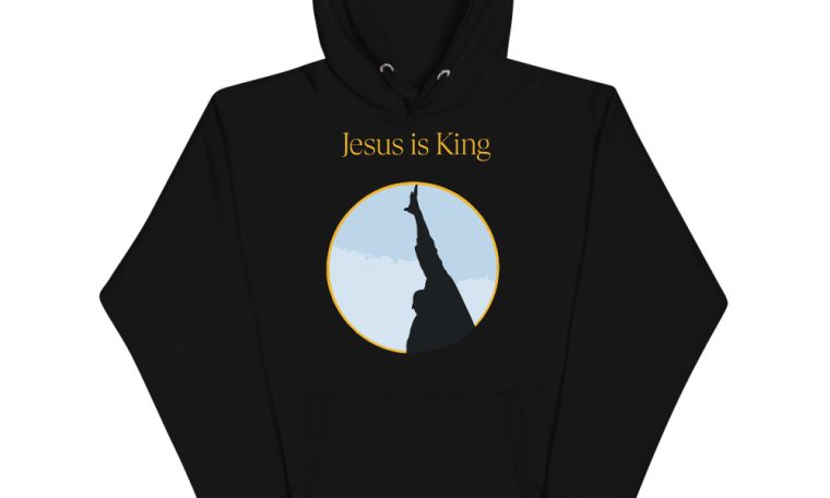 Jesus is King Picture Hoodie