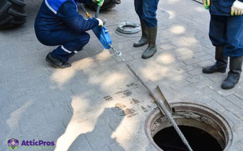 french drain installer