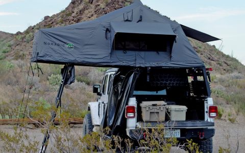 Camping in a Roof Top Tent