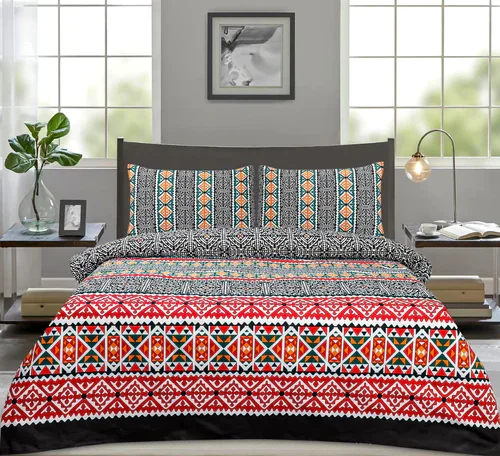 Cotton Printed Bed Sheets