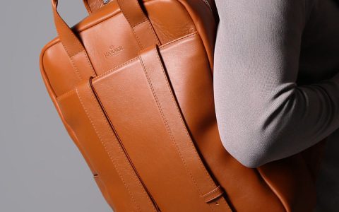 Briefcase Leather Bag for Men