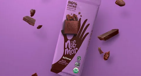 Mushroom Chocolate Bar Packaging