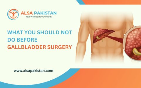 What you should not do before gallbladder surgery