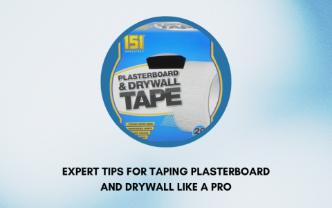 Plasterboard and drywall tape
