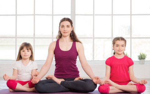 Stress-relive exercises for children, teens, and parents