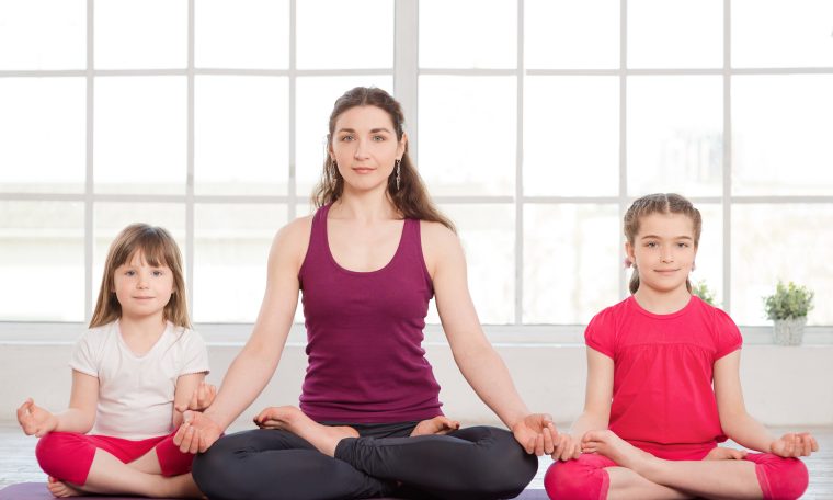 Stress-relive exercises for children, teens, and parents