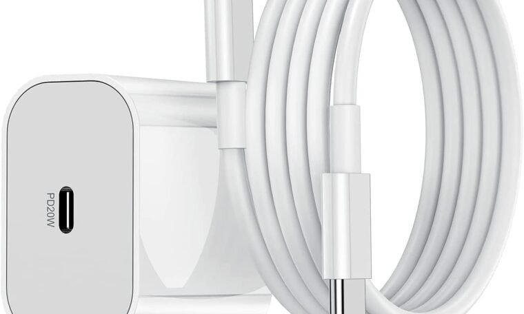 Best Budget 20W iPhone Charger: DR VAKU MFi-Certified Adapter + Lightning Cable Combo