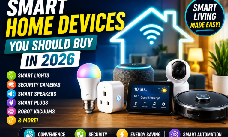 Smart Home Devices You Should Buy in 2026