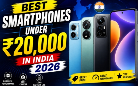Best Smartphones Under ₹20,000 in India 2026: Top 5G Phones