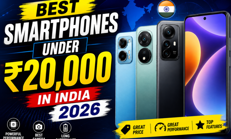 Best Smartphones Under ₹20,000 in India 2026: Top 5G Phones
