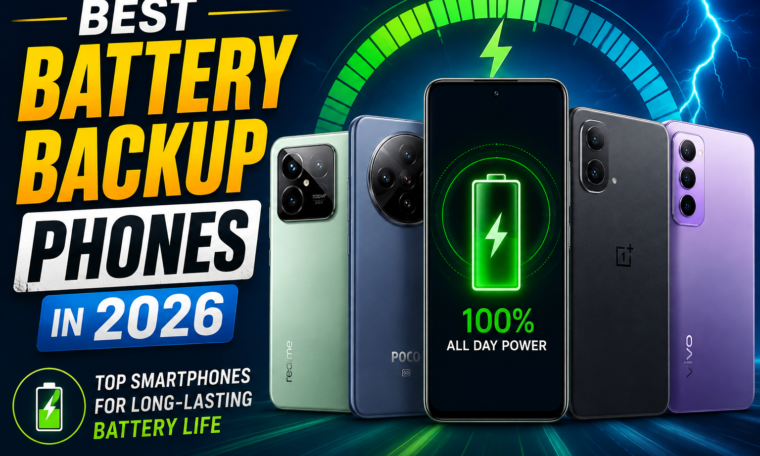 Best Battery Backup Phones in 2026: Top Smartphones for Long-Lasting Battery Life
