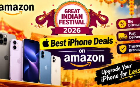 Best iPhone Deals on Amazon Great Indian Festival 2026Best iPhone Deals on Amazon Great Indian Festival 2026