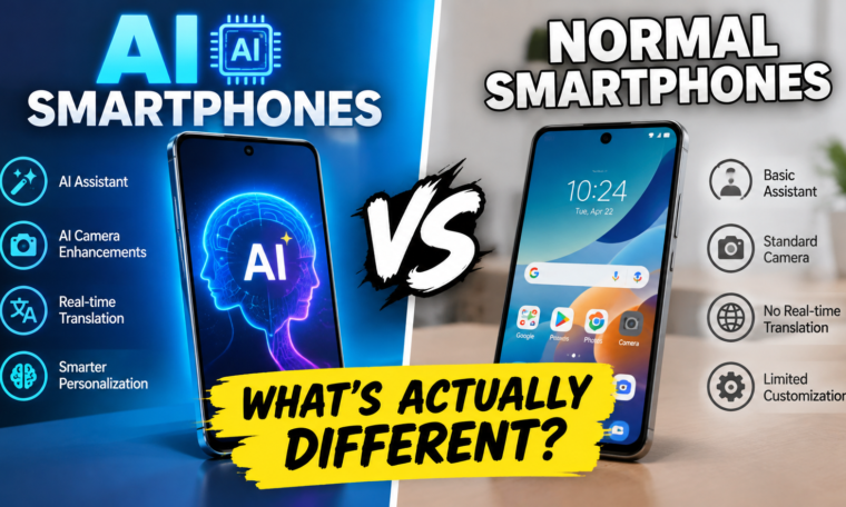 AI Smartphones vs Normal Smartphones: What’s Actually Different?