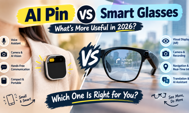 AI Pin vs Smart Glasses: What’s More Useful in 2026?