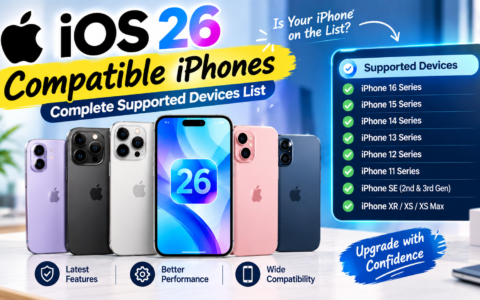 iOS 26 Compatible iPhones: Complete Supported Devices List