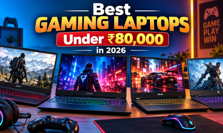Best Gaming Laptops Under ₹80,000